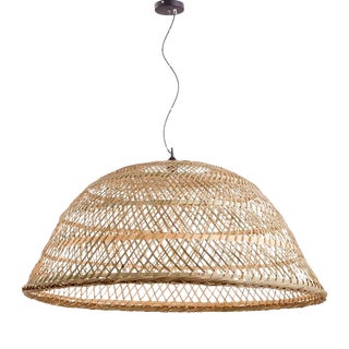 Cyan Design Vessel Pendant 1-Light in Bamboo For Sale