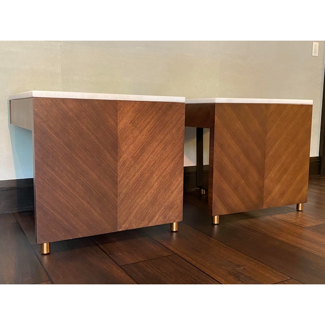 Ray Booth Ray Booth Accent Tables for Hickory Chair - Set of 2 For Sale - Image 4 of 12