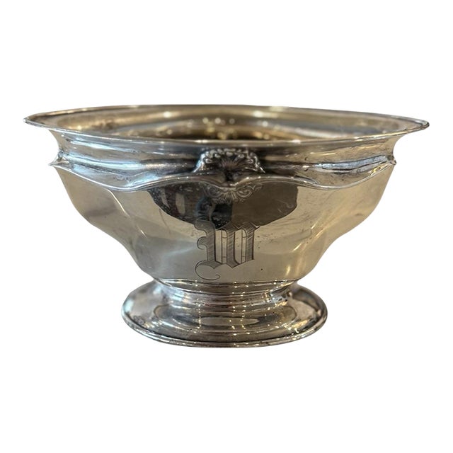 Antique Sterling Silver Oval Bowl by Tiffany & Co. For Sale