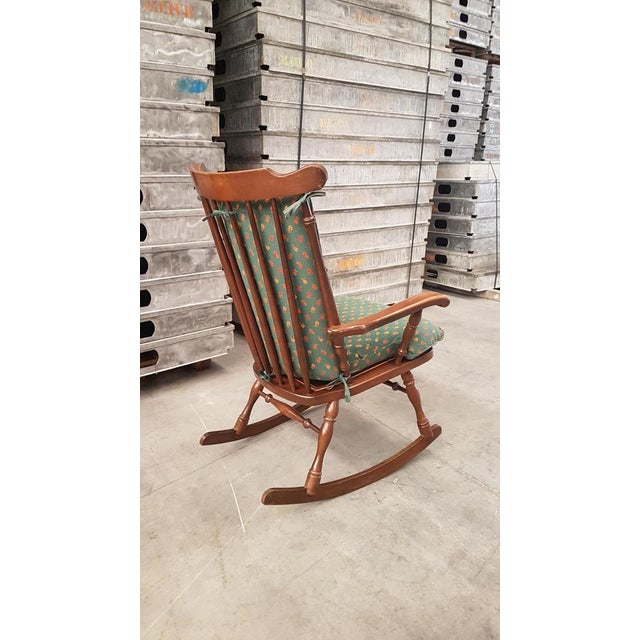 Spanish Rocking Chair in Oak For Sale - Image 6 of 15