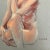 Contemporary Contemporary Original Female Nude Pastel Life Study Drawing For Sale - Image 3 of 4