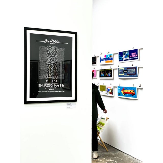 Joy Division Original Vintage UK Concert Poster, Edinburgh, 1980 For Sale - Image 4 of 5