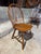 Set of 4 Nichols & Stone Brace Back Windsor Style Oak Side Chairs For Sale In Washington DC - Image 6 of 17
