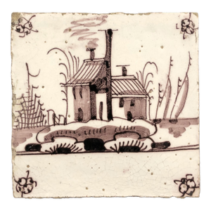 Dutch Antique Landscape Tile