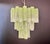 Large Three-Tier Murano Glass Tube Chandelier in Green Albaster, 1990s For Sale - Image 13 of 14