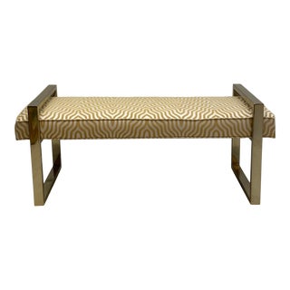 Bernhardt Jet Set Upolstered Bench For Sale