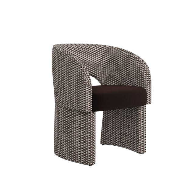 Contemporary Montana Dining Chair by Porus Studio For Sale - Image 3 of 13