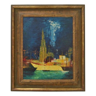 B. Van Landuyt, Ghent, 1974, Oil Painting, Framed For Sale