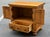 1990s Broyhill “Attic Heirloom” Rustic Oak Nightstand For Sale - Image 5 of 12