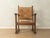 Brutalist armchair fine craftsmanshiphigh-quality materials Made in France Seat Height: 34.0 cm Width: 65 cm Height: 90 cm...