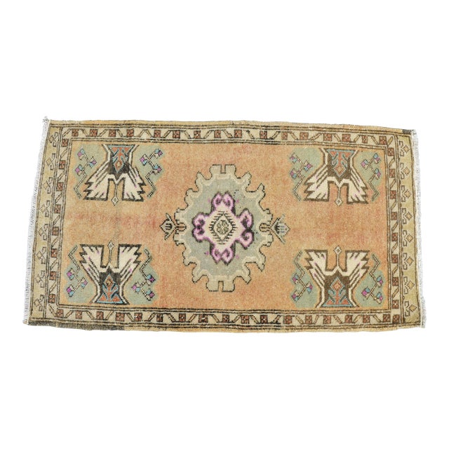 Kursish Small Tribal Carpet For Sale
