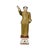 Vintage Ceramic Olive Green Historical Ceramic Figure For Sale In San Francisco - Image 6 of 7