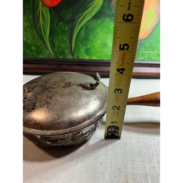 Wood 1970s Equestrian Crumb Catcher Silent Butler For Sale - Image 7 of 7