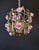 Antique Iron and Porcelain Chandelier, 1960s For Sale - Image 12 of 17