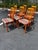 Mid-century modern dining chairs in Benny Linden style set of six with armchairs. Two armchairs with four side chairs....