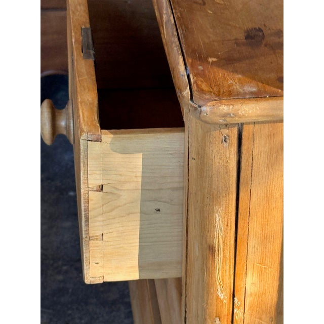 19th Century English Pine Chest of Drawers For Sale - Image 11 of 12