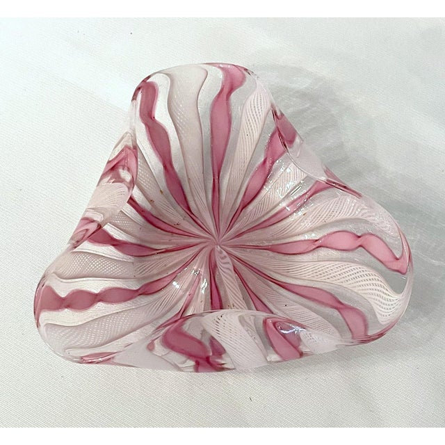 Mid 20th Century Zanfirico Murano Bowl For Sale - Image 5 of 6