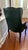 Victorian Vintage Green Leather Chairs With Nailheads and Cabriole Legs For Sale - Image 3 of 9