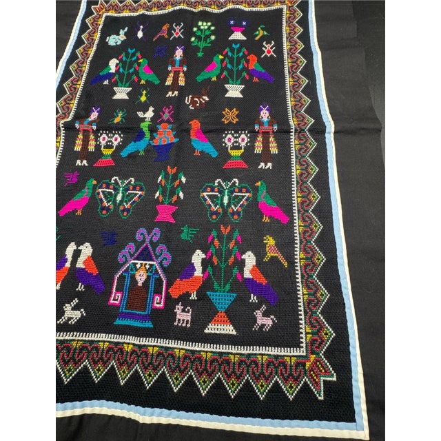 Hmong Hill Tribe Story Cloth, Vintage For Sale - Image 10 of 10