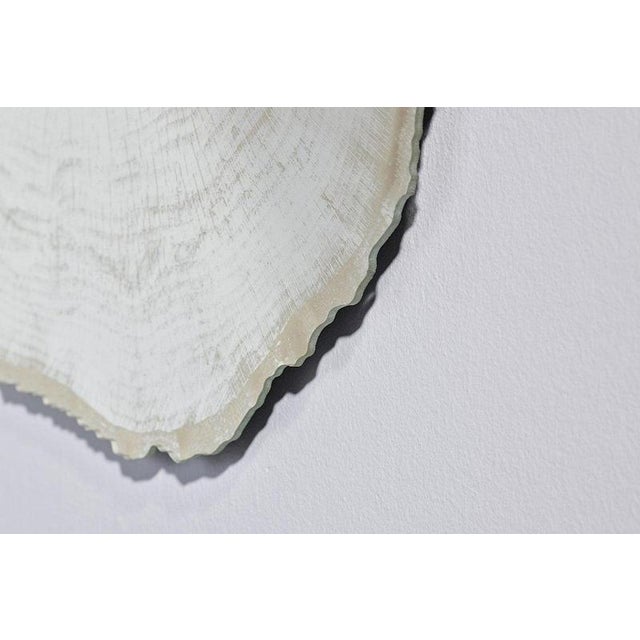 Frosted White Wood Edge Mirror from Deknudt Mirrors For Sale - Image 14 of 18