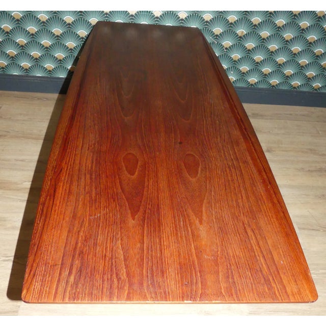 Teak Oiled Coffee Table by Grete Jalk for Poul Jeppesen, 1960s For Sale - Image 9 of 15