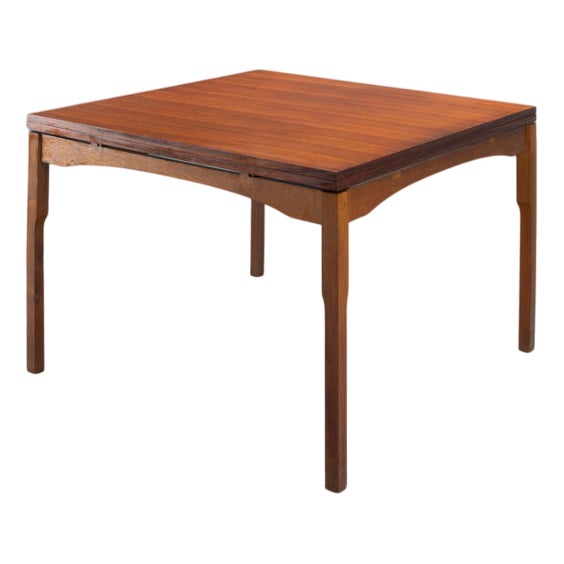 Italian Wooden Opening Table, 1960s For Sale