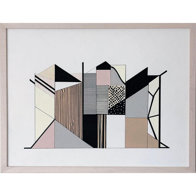 Amanda Andersen, Edifice I, 2024, Ink on Paper For Sale - Image 6 of 9