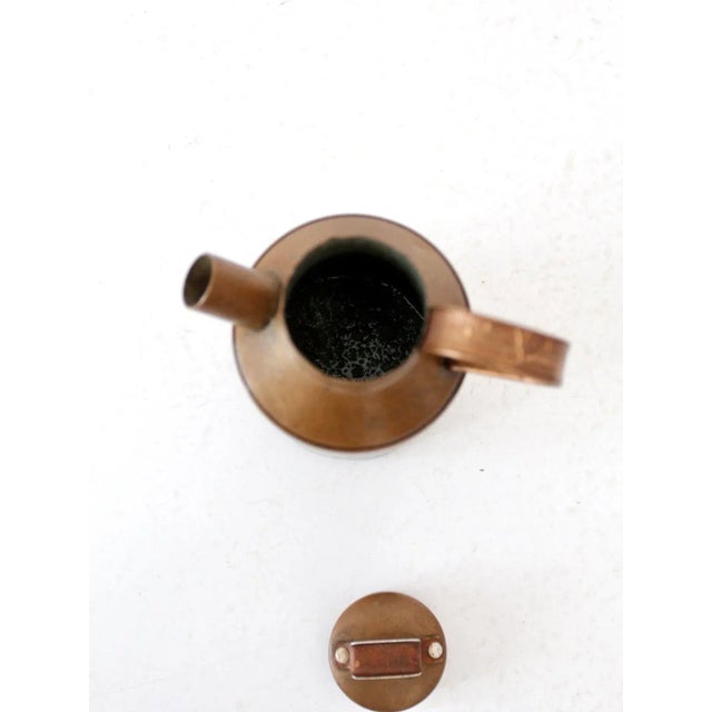 Vintage Copper Pitcher For Sale - Image 9 of 10