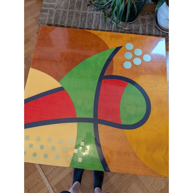 Mid-Century Modern 1990s Benjamin Le Vintage Coffee Table For Sale - Image 3 of 4