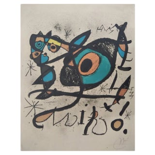 Joan Miro, Untitled, 1972, Lithograph For Sale