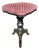 Late 1800s Victorian Piano Stool With Cast Iron Feet For Sale