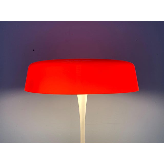 Metal Mid-Century Swiss Space Age Table Lamp from Temde, 1960s For Sale - Image 7 of 18