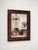 An exquisite and elegant antique 19th-century biedermeier wall mirror from vienna, austria, circa 1850. This fine piece...