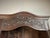 Antique French Provincial Carved Oak Bonnetière Cabinet For Sale - Image 9 of 14