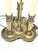 A classic Mid-Century modern expression of a traditional French lighting form, this authentic Stiffel Bouillotte Table...
