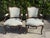 French Antique French Louis XV Style Walnut Bergère Armchairs, a Pair For Sale - Image 3 of 18