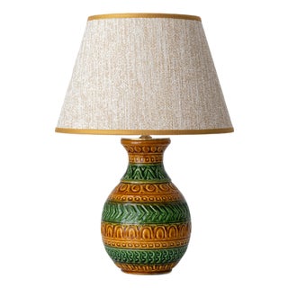 Bitossi Style Ceramic Table Lamp from Bay Keramik, 1970s For Sale