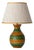 Bitossi Style Ceramic Table Lamp from Bay Keramik, 1970s For Sale