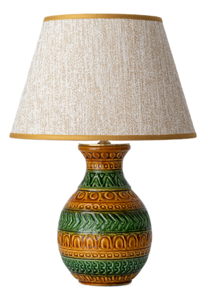 Bitossi Style Ceramic Table Lamp from Bay Keramik, 1970s