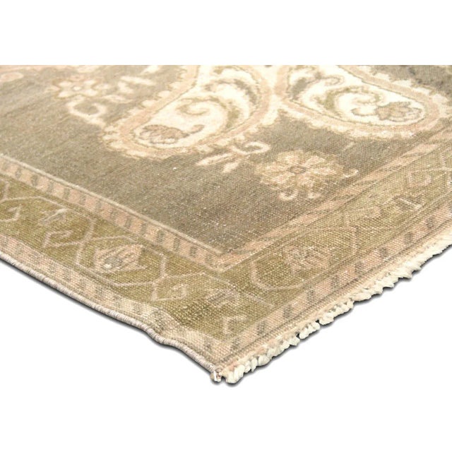 Illustration 1960s Turkish Oushak Rug For Sale - Image 3 of 7