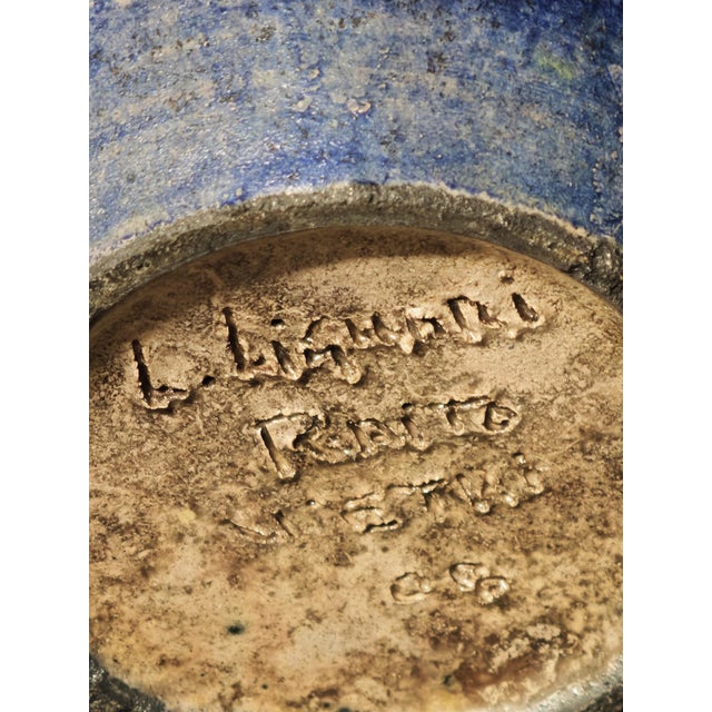 Ceramic Steamship in Raku Ceramic by Lucio Liguori Raito For Sale - Image 7 of 17