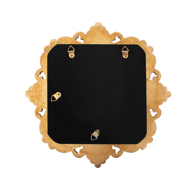 Kenneth Ludwig Chicago French D' Amboise Collection of Gold Petite Mirrors- Square For Sale - Image 4 of 9
