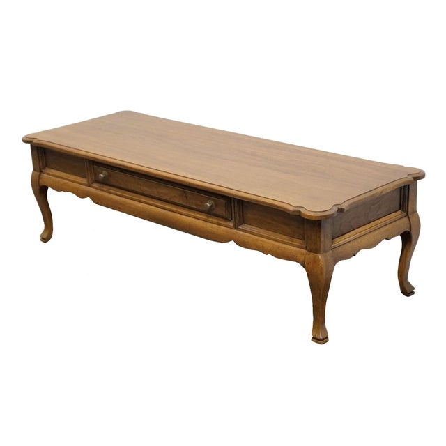 WILLETT FURNITURE Solid Walnut Country French Style 54" Accent Coffee Table 16" High 54" Wide 20" Deep We specialize in...