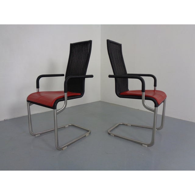 Kragstuhl D21 & B20 Cantilever Chairs by Jean Prouve & Axel Bruchhäuser for Tecta, 1980s, Germany, Set of 6 For Sale - Image 16 of 18