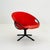 Mid-Century Modern Suede Lounge Chair with Black Iron Frame, Germany 1960s For Sale - Image 4 of 11
