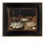 “Dishes with Oysters, Fruit and Wine" After Osias Beert the Elder Contemporary Reproduction Print on Canvas, Framed, 8 x 10 For Sale