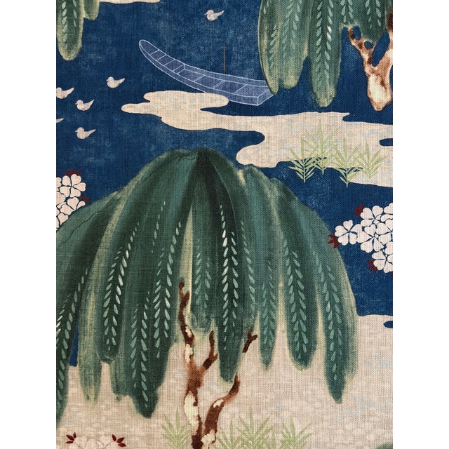 Anna French | Sku: Td Af23110 Anna French Willow Tree Navy Fabric 3 Yards For Sale In Raleigh - Image 6 of 6