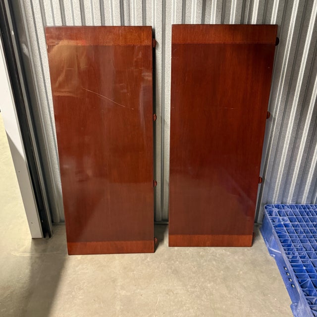 Early 20th Century Vintage Double Pedestal Dining Table For Sale - Image 5 of 16