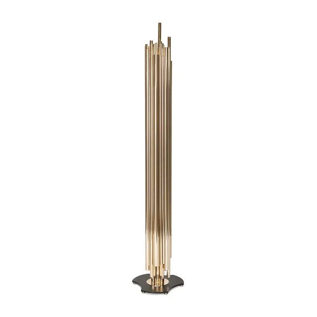 Metal Brubeck Floor Lamp by DelightFULL For Sale - Image 7 of 7