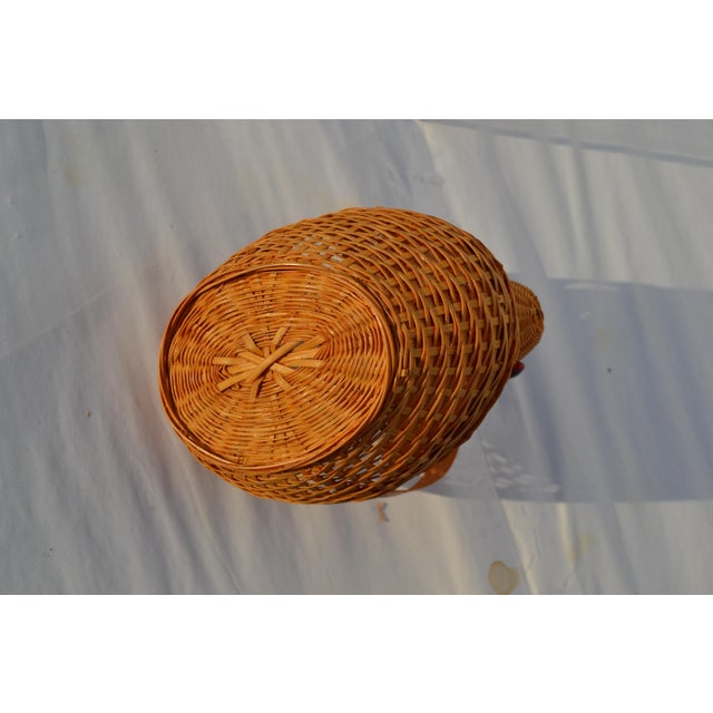 Petite Rabbit Shaped Wicker Basket For Sale In Columbia, SC - Image 6 of 11